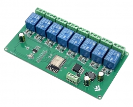 8 Channel ESP8266 Wireless WIFI Relay Module ESP-12F Development Board